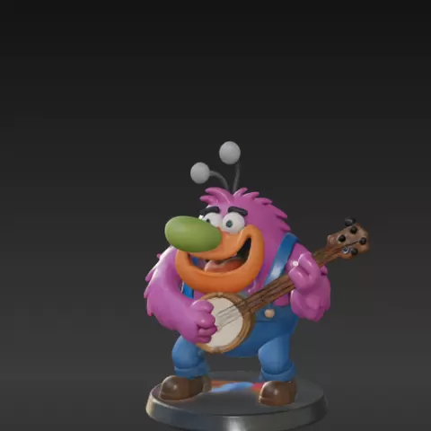 The Powerpuff Girls - Fuzz The Furry Freak Miniature