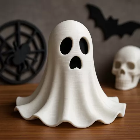 Halloween Surprised Ghost