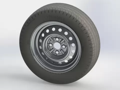 Trailer tire (Rueda para trailer)