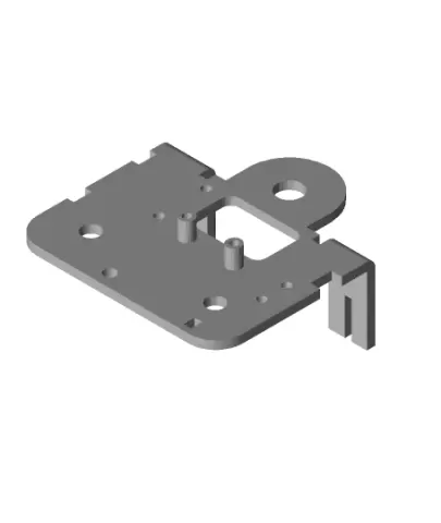 Ender 2 Pro E Plate Remix