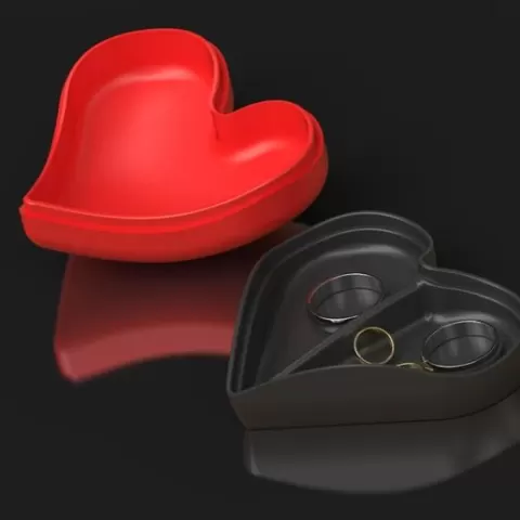 Heart Jewelry Box
