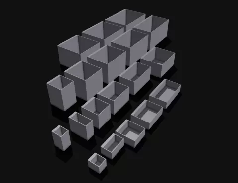 Multiboard bin system