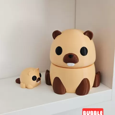 Bubble Beaver Container