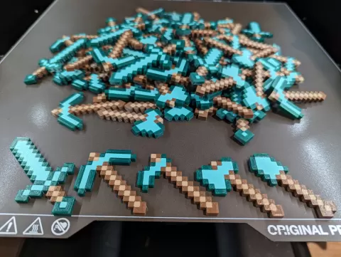 Minecraft Tools Multicolor