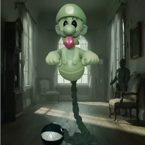 Ghost Luigi - GoldenDawn