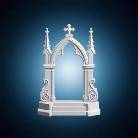 Inquisitor Gothic Frame 3D Print Model