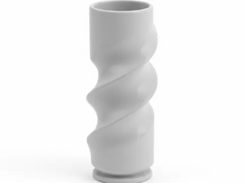 Spiral Vase - Brainbits3D