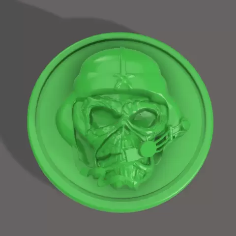 Skull Pilot Coin