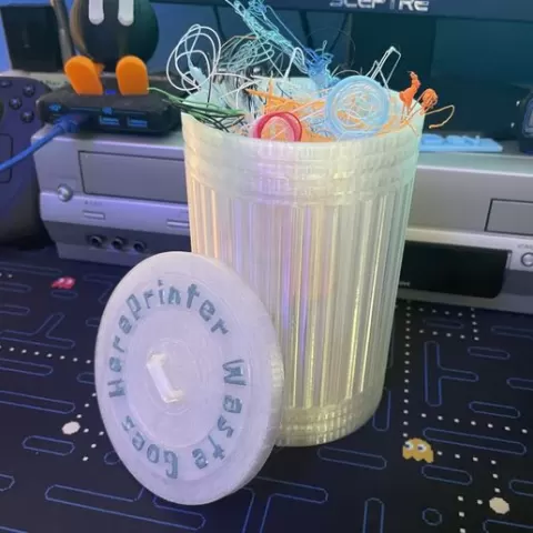 Printer Waste Trash Can
