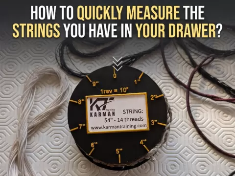 Bowstring Measuring Tool - Archery String Measurer
