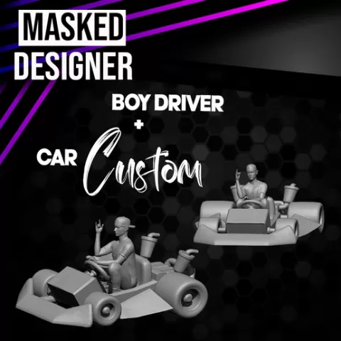 CAR CUSTOM + BOY DRIVER