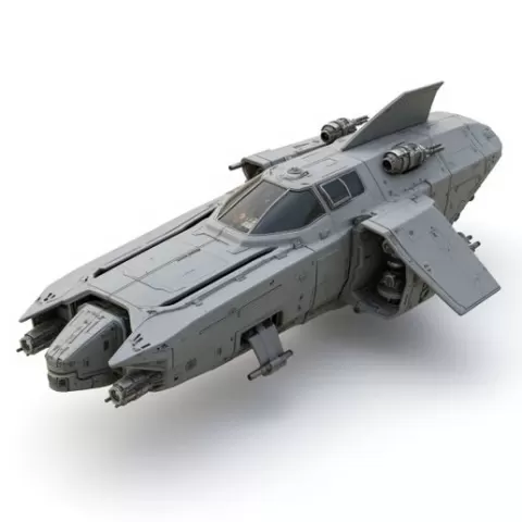 sci-fi spaceship