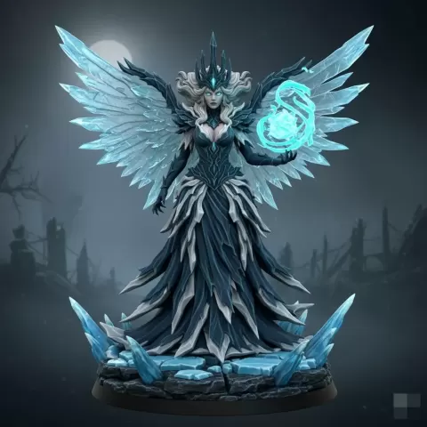 Rainha do Gelo Eterna - 3D Printers