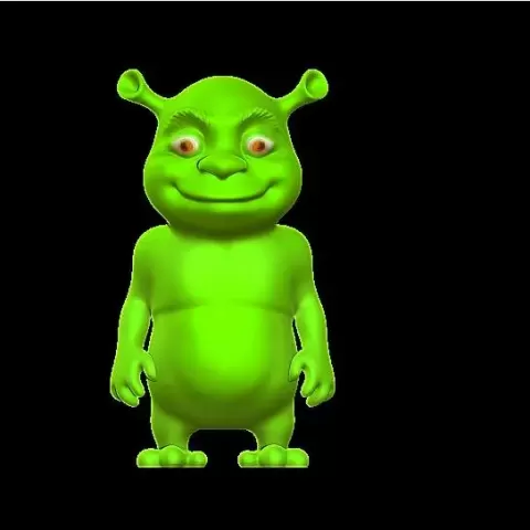 Shrek Toy Model - Cadfilez