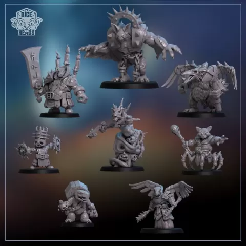The Coldflame Choir by Dice Heads