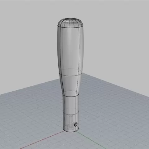 Wire Bit Brush Handle