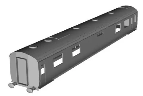 SR 4BUF TRBufK - Trailer Buffet 1/76 scale