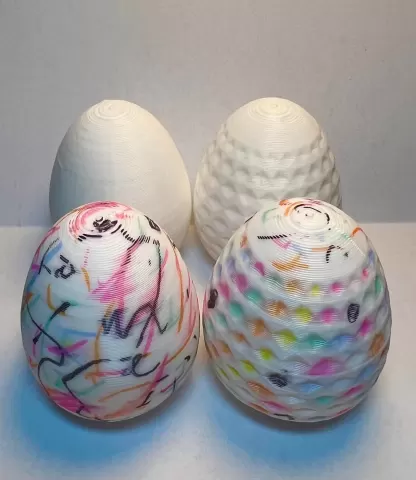 Decorating eggs