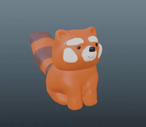 Red Panda Character