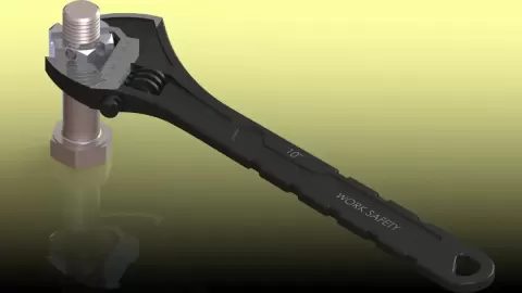 Adjustable Wrench (Llave ajustable)