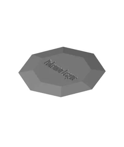 Pokemon Boulder Badge #FranklyBuilt.stl