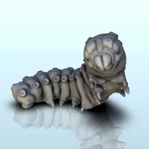 毛虫（+预支撑版本）(1) - 战锤微缩模型 - Hartolia Miniatures