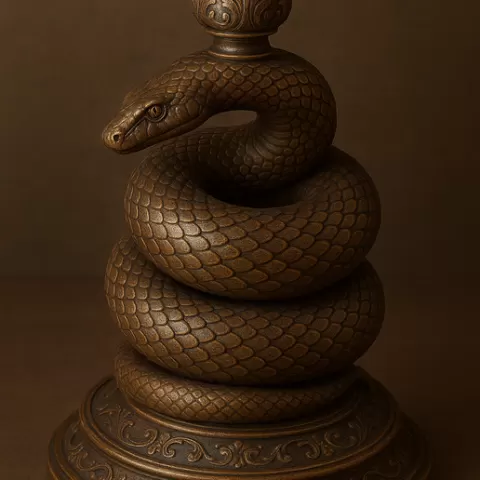 Snake Candlestick