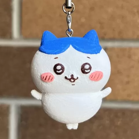 Hachiware Keychain Figure