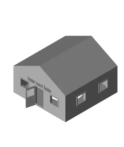 house for LED lighting