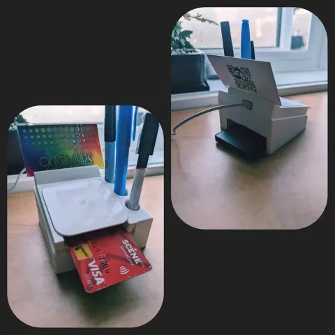 Square Card Holder