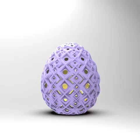 Fancy Egg Tealight Cover