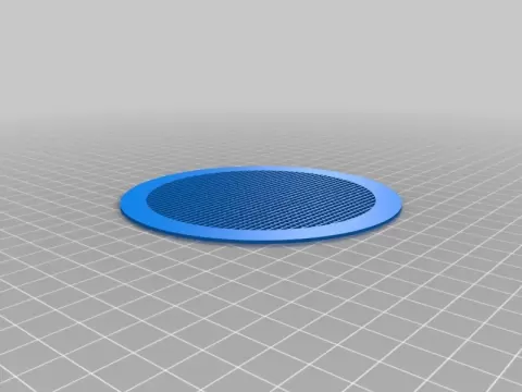 Fine mesh screen.