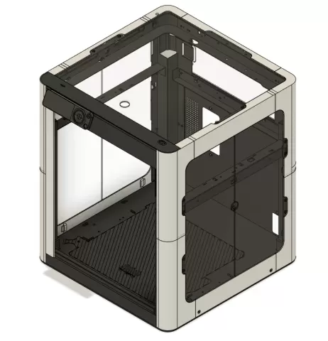 P1P Enclosure with Side Panels #ThangsBambuContest