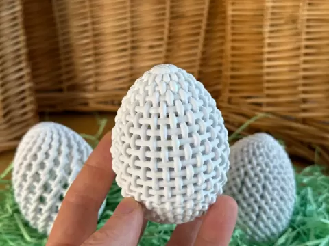 Lattice Easter Egg (Wicker)
