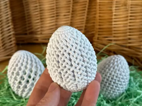 Lattice Easter Egg (Celtic Knot)