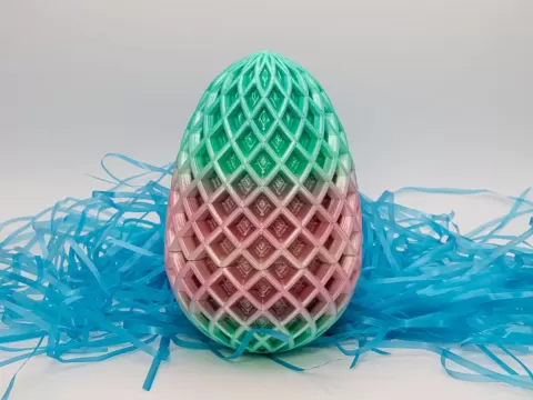 Super Fine Lattice Easter Egg