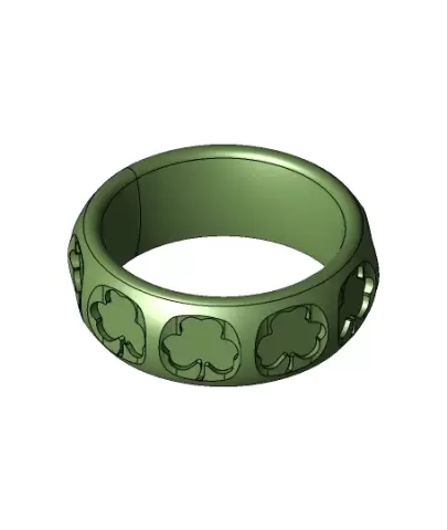 Clover ring #StPatricksRemix