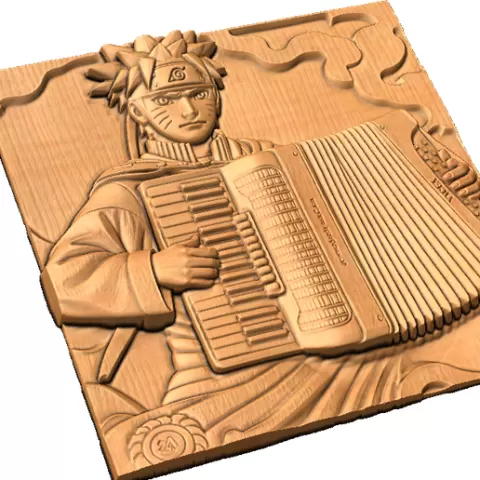 naruto accordion player