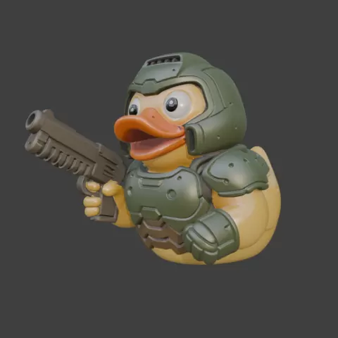 Doomguy Rubber Ducky