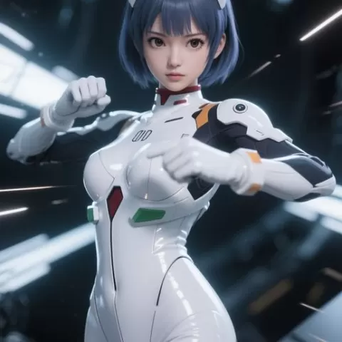 EVA-Martial Elegance: Rei Ayanami