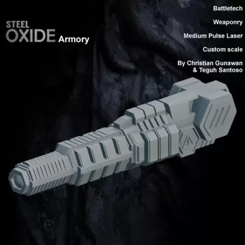 Battletech miniature weaponry Medium Pulse Laser