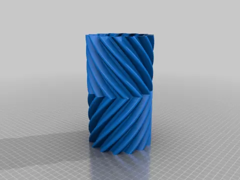 Helical Gear Vase
