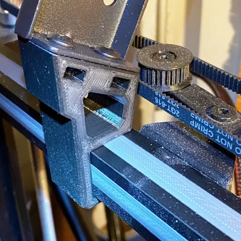 Angled Top Spool Holder Mount