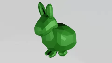 Low-Poly Bunny.stl