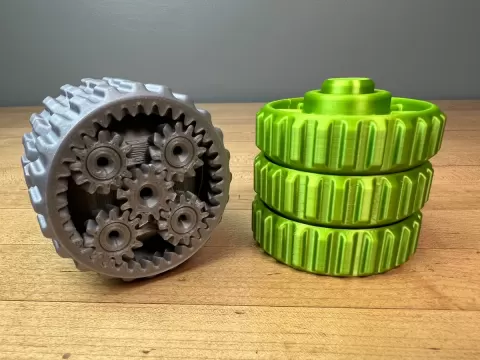 The Impossible Planetary Gear Fidget