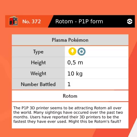 Rotom - P1P form