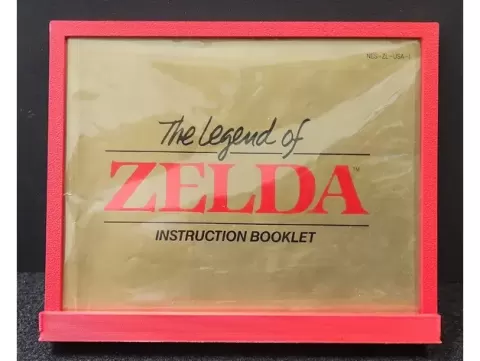 NES Game Manual Frame