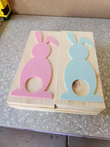 Easter Bunny Stencil