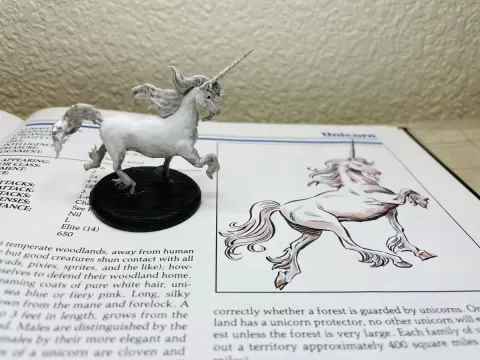 2ND ED AD&D UNICORN