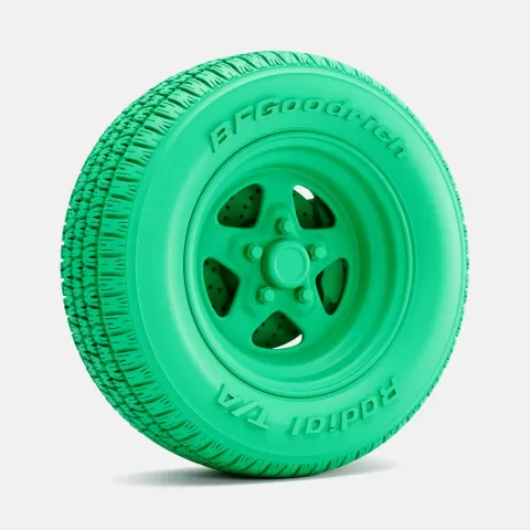 15x8 Weld Pro Star 星形轮毂，百路驰子午线轮胎 - Mean Machine Models